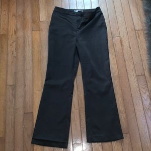 Satin Zara pants.